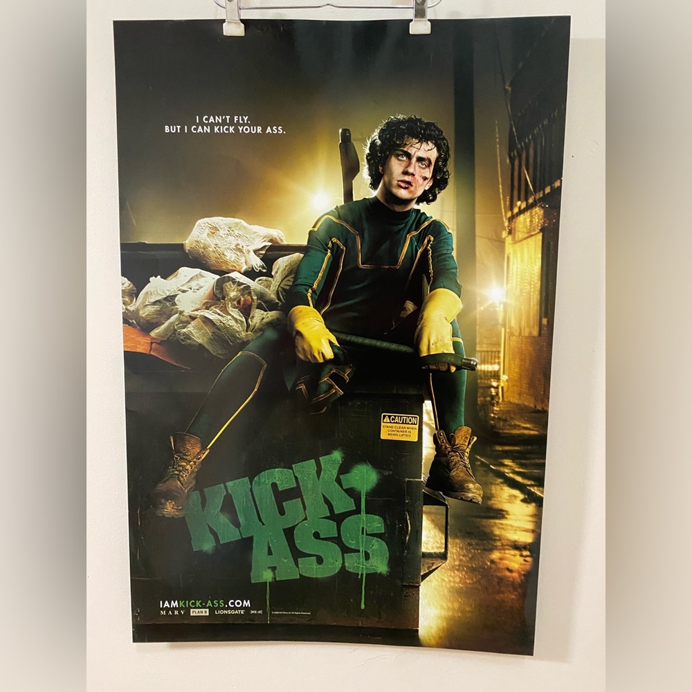 Kick A Original Theatrical Movie Poster